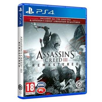 Assassins Creed 3 + Liberation Remaster – PS4 (3307216111658)