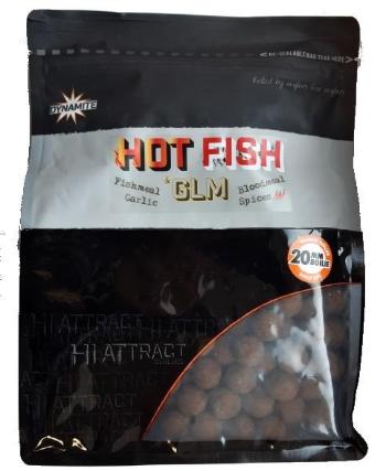 Dynamite baits boilie hot fish glm 1 kg 20 mm