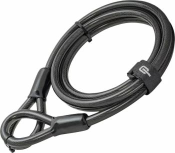 Hiplok 2MC Auxilary Cable Black Oceľové lanko