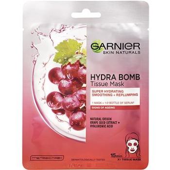 GARNIER Skin Naturals, Hydra Bomb Tissue Mask Grape, Seed Extract, 28 g (3600542385619)