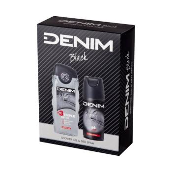 DENIM GIFT SET BLACK SHOWER GEL 250 ML+DEO 150 ML