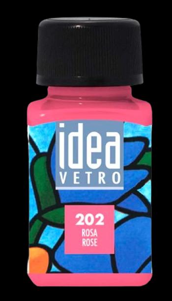 MAIMERI IDEA VETRO - Farby na sklo 202 - rose, 60 ml