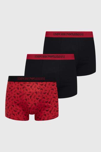 Bavlnené boxerky Emporio Armani Underwear 3-pak