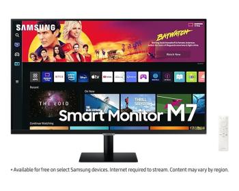 SAMSUNG MT LED LCD Smart Monitor 32" LS32BM701UUXEN-plochý, VA, 3840x2160, 4ms, 60Hz, HDMI