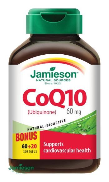 Jamieson koenzým Q10 60 mg 80 cps