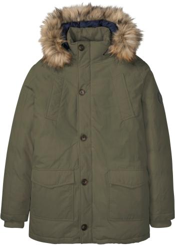 Zimná bunda s odnímateľnou kapucňou