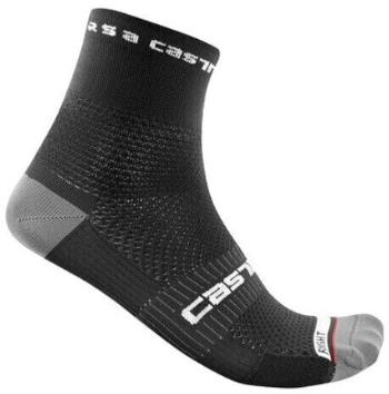 Castelli Rosso Corsa Pro 9 Sock Black L/XL