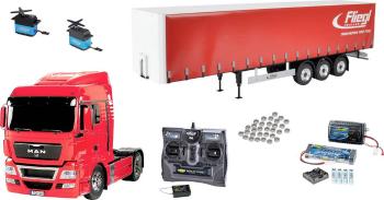 Tamiya 331056332 MAN TGX 2A 1:14 elektrický RC model nákladného automobilu výhodný set exkluzívna sada