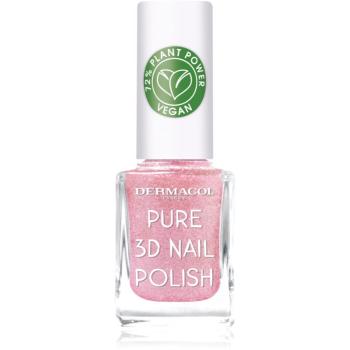 Dermacol Pure 3D lak na nechty odtieň 05 Rose Veil 11 ml