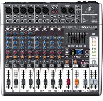 Behringer XENYX X 1222 USB Analógový mixpult