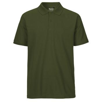 Neutral Pánska polokošeľa Classic z organickej Fairtrade bavlny - Military | L