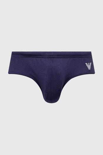 Plavky Emporio Armani Underwear tmavomodrá farba