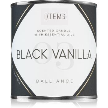 I/TEMS Essential 03 / Black Vanilla vonná sviečka 200 g