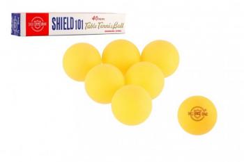 TEDDIES LOPTICKY NA STOLNY TENIS SHIELD 4CM BEZSVOVE ORANZOVE 6KS V KRABICKE /38001309/