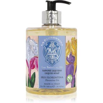 La Florentina Florentina Iris Liquid Soap prírodné tekuté mydlo na ruky s vôňou kvetín 500 ml