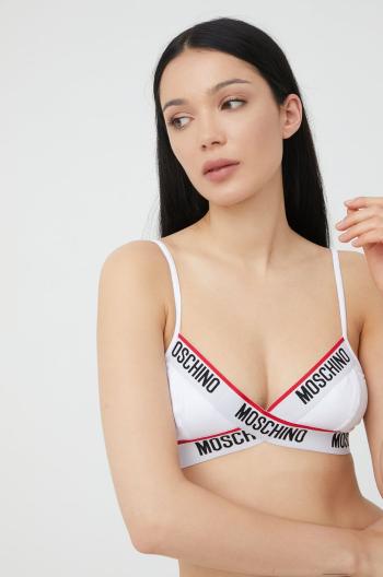 Podprsenka Moschino Underwear biela farba,