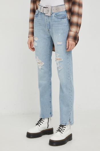 Rifle Levi's 501 Jeans dámske, vysoký pás