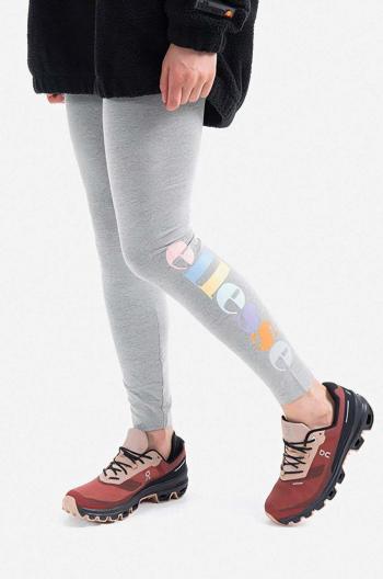 Legíny Ellesse Tilly Legging SGK13351-grey, dámske, šedá farba, s potlačou