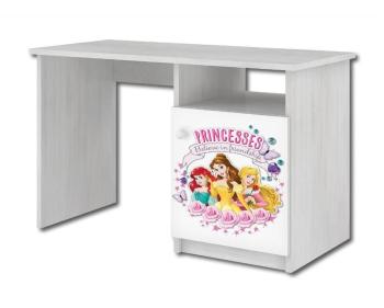 Detský písací stôl - Disney princezny - dekor nórska borovica Desk princesses
