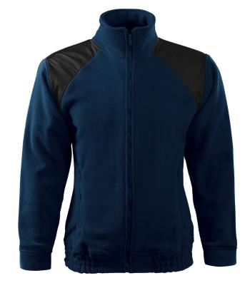 MALFINI Fleecová mikina Jacket Hi-Q - Námornícka modrá | S