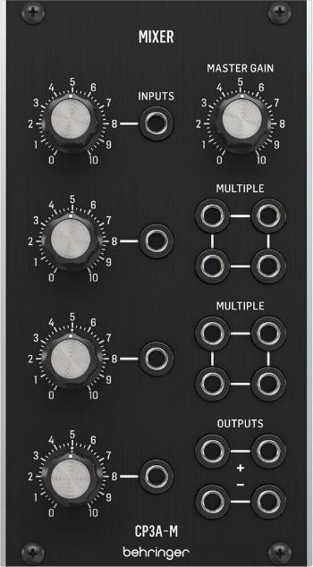 Behringer CP3A-M Mixer Modulárny systém