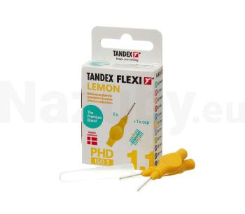 Tandex Flexi 1,1 Lemon medzizubná kefka 6 ks