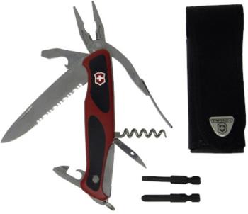 Victorinox RangerGrip 174 0.9728.WC švajčiarsky vreckový nožík  Počet funkcií 17 červená, čierna