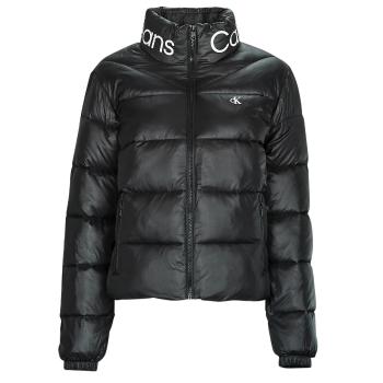 Calvin Klein Jeans  FITTED LW PADDED JACKET  Bundy Čierna