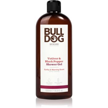 Bulldog Vetiver and Black Pepper sprchový gél pre mužov 500 ml