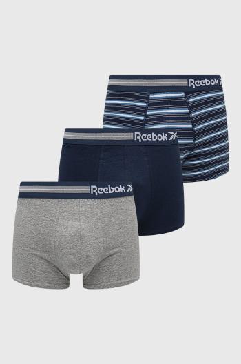 Boxerky Reebok pánske, tmavomodrá farba