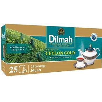 Dilmah Čaj čierny Ceylon Gold  25× 2 g (9312631122718)