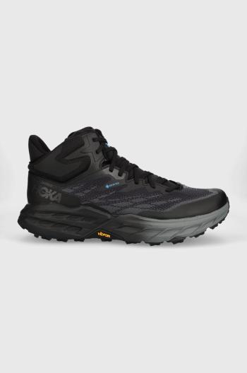 Topánky Hoka One One Speedgoat 5 Mid GTX pánske, čierna farba