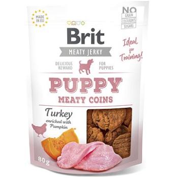 Brit Jerky for Puppy Turkey Meaty Coins 80 g (8595602543830)