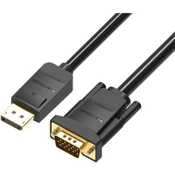 Vention DisplayPort (DP) to VGA Cable 1,5 m Black (HBLBG)