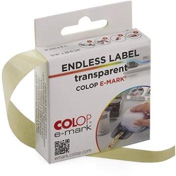 COLOP e-mark® lepiaca páska transparentná, 14 mm ×  8 m (155362)
