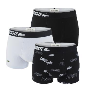 LACOSTE - boxerky Lacoste iconic logo ultra comfortable cotton stretch dark color - limitovaná edícia-L (90 - 98 cm)