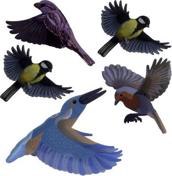 Gardigo Stickers Native Birds nálepka do okna s obrazom vtáka odstrašenie  1 ks