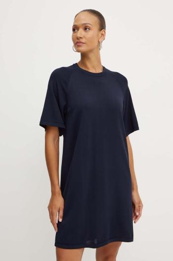 Šaty Max Mara Leisure tmavomodrá farba, mini, oversize, 2426326017600