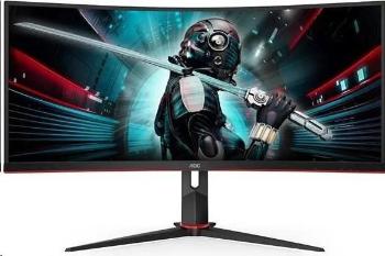 AOC MT VA LCD WLED 31, 5" C32G2ZE/BK - VA panel, 240Hz, 1ms, 1920x1080, 2xHDMI, DP, zakrivený