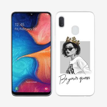 MY ART Ochranný obal Samsung Galaxy A20e QUEEN (139)