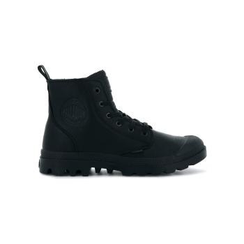 Palladium  Pampa Zip Lth Ess - Black  Čižmy Čierna