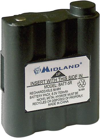 Midland Náhrada za originálny akumulátor PB-ATL/G7 náhradný akumulátor na rádiostanicu 6 V 700 mAh
