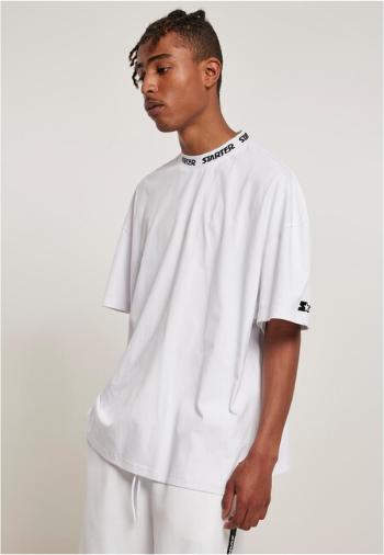 Starter Jaquard Rib Tee white - XXL