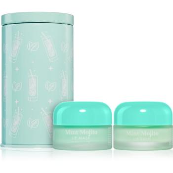 Barry M Lip Care Duo darčeková sada na pery s vôňou Mint Mojito 2x14 g