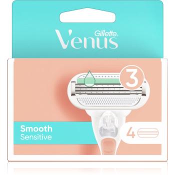 Gillette Venus Sensitive Smooth náhradné hlavice 4 ks 4 ks