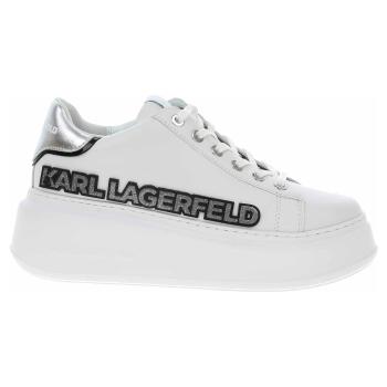 Dámska topánky Karl Lagerfeld KL63522 01S white lthr-silver 39