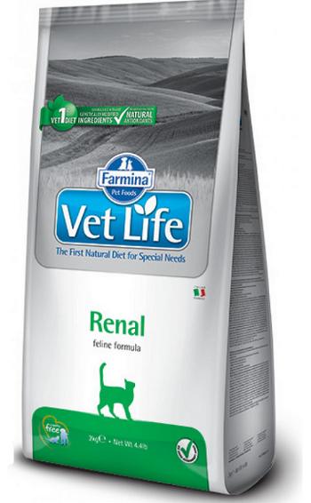 Farmina Vet Life cat renal granule pre mačky 400g