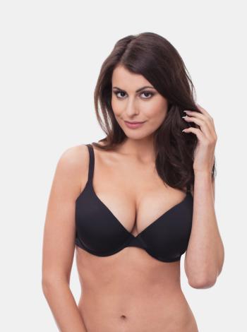 WONDERBRA T-SHIRT PLAIN BRA - Dámská hladká podprsenka - černá