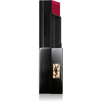 Yves Saint Laurent Rouge Pur Couture The Slim Velvet Radical tenký zmatňujúci rúž s koženým efektom odtieň 308