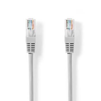 Nedis CCGL85101GY20 - Sieťový Kábel Cat 5e U/UTP | RJ45 Zástrčka | RJ45 Zástrčka | 2.00 m | Okrúhly | PVC | Šedá